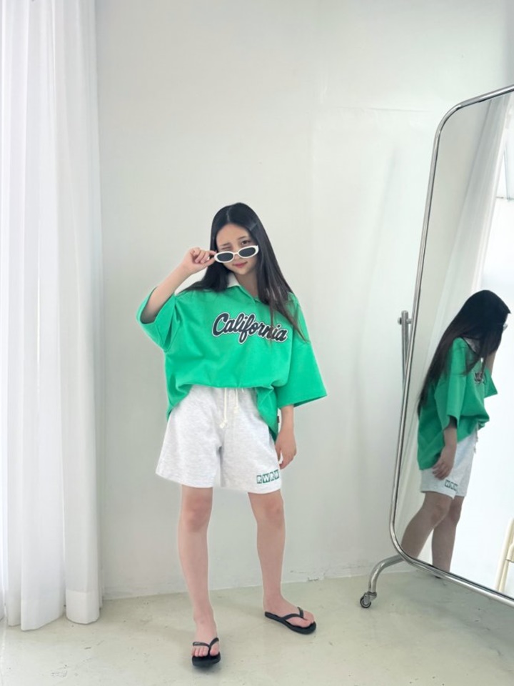 Kally Yocco Open Collar Tee