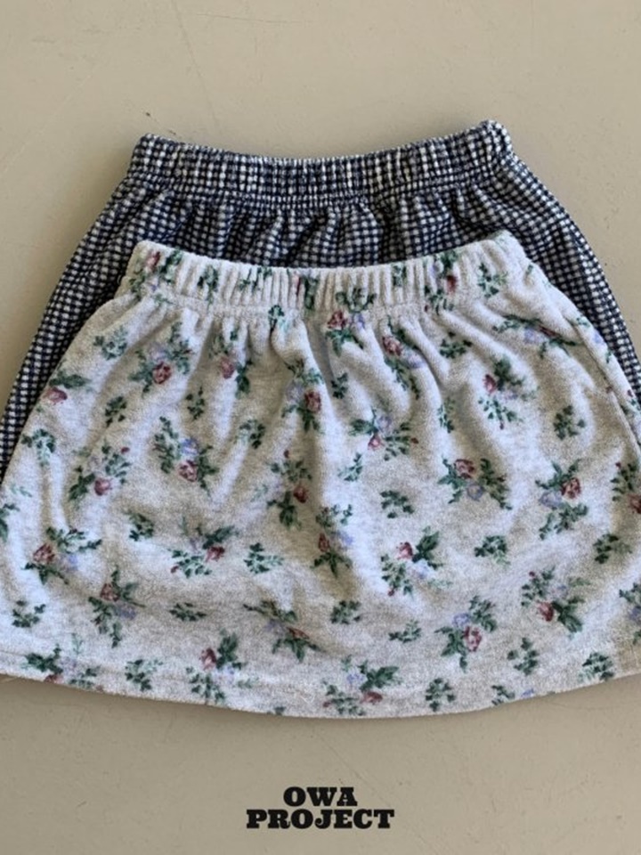 Terry Mini Skirt