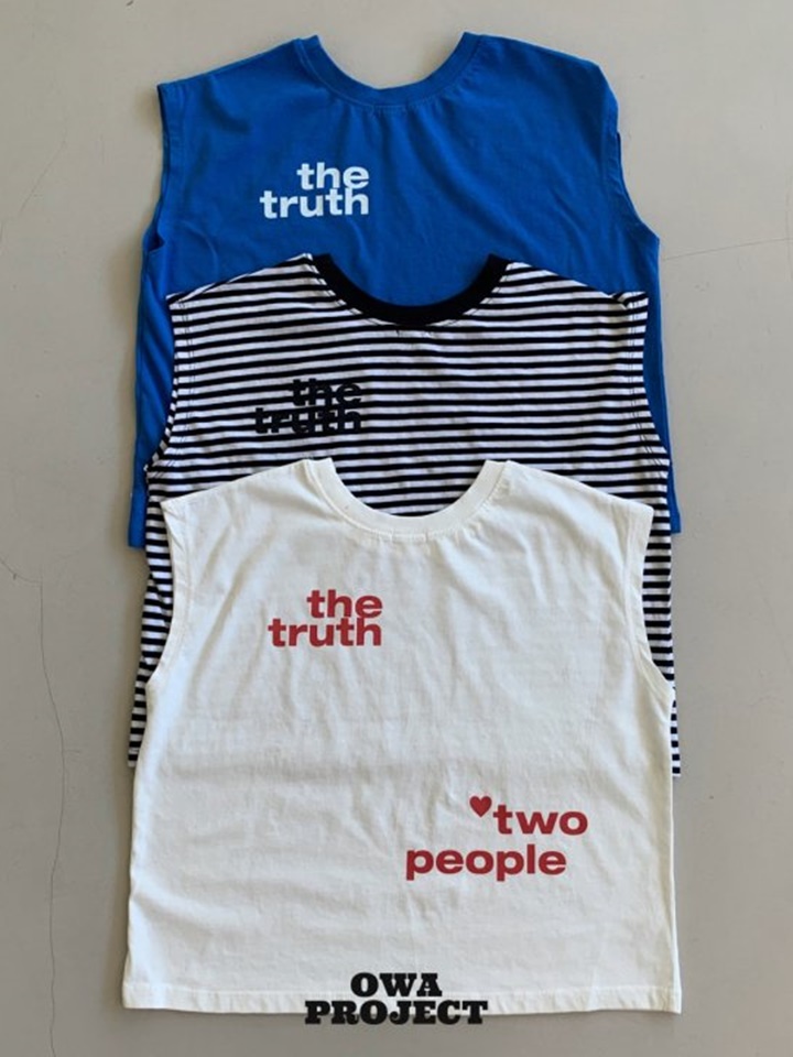 Two people Sleeveless Tee