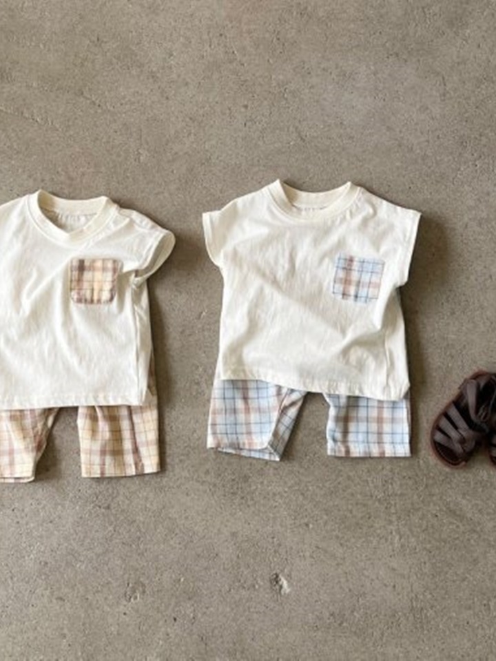 Baby Olive Pocket Top Bottom Set