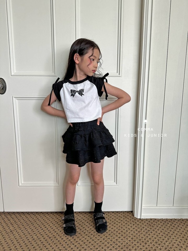 Ribbon Raglan Tee