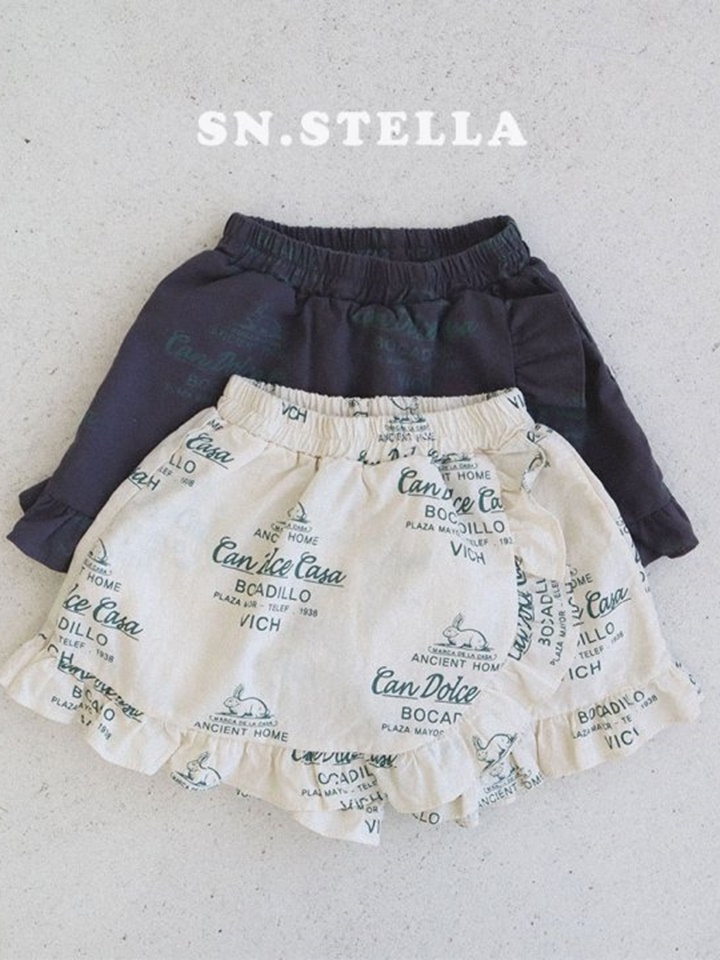 Rabbit Frill Pants