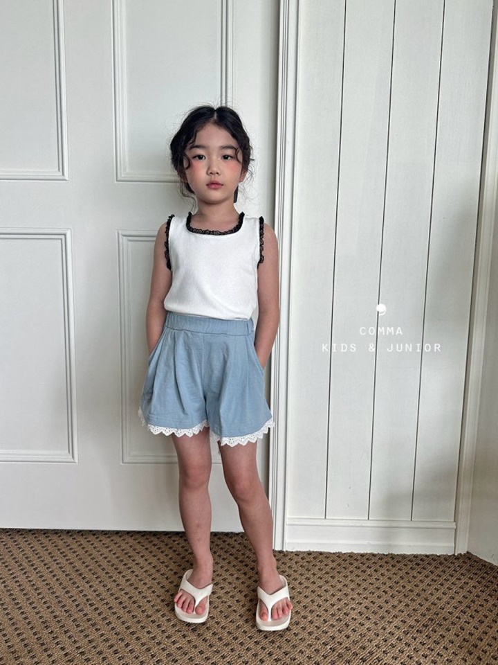 Wrinkle Skirt Pants