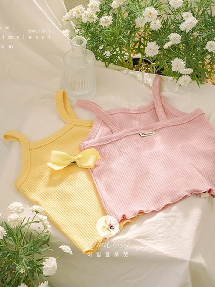 yellow pink Slime C Sleeveless Tee