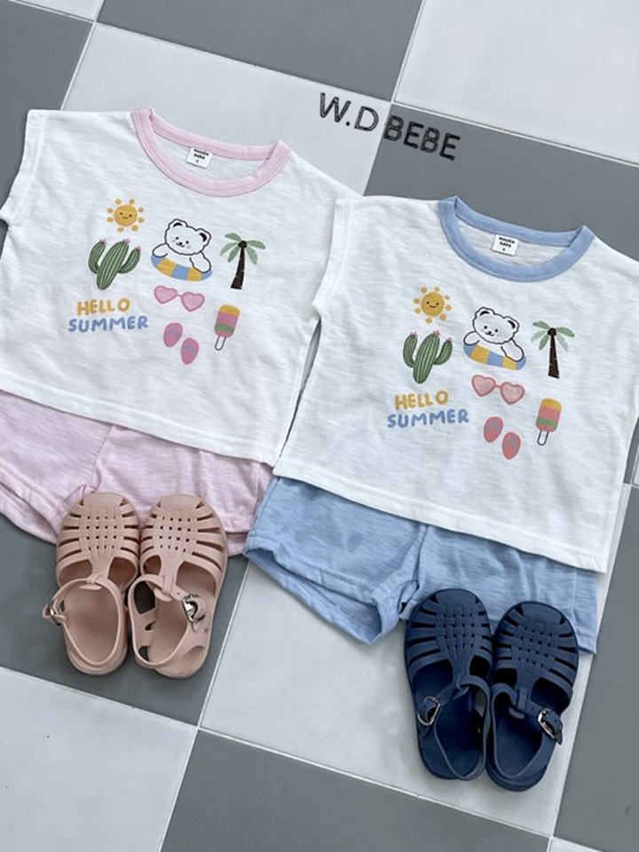 24 Summer Top Bottom Set