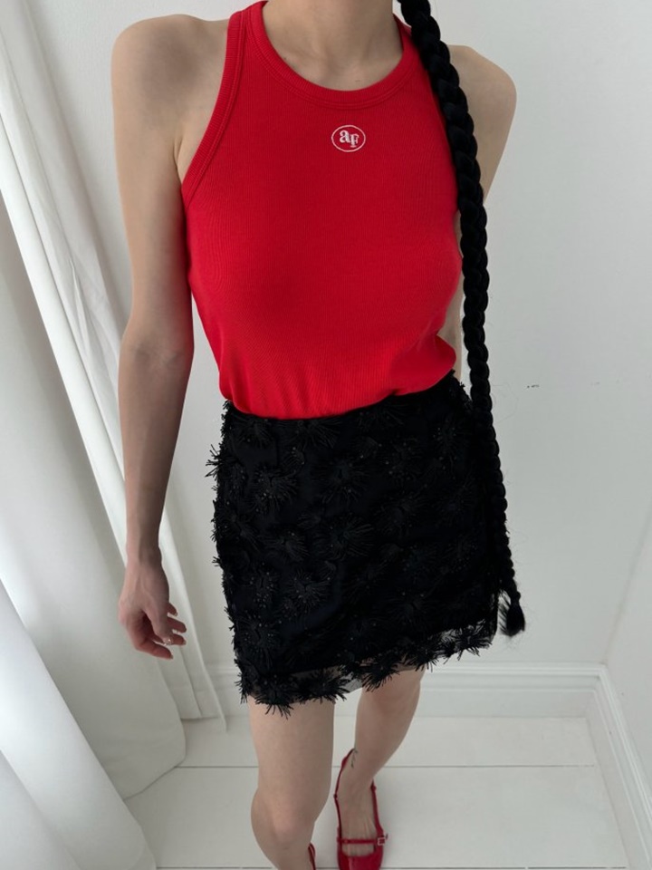 Sun Flower Mini Skirt
