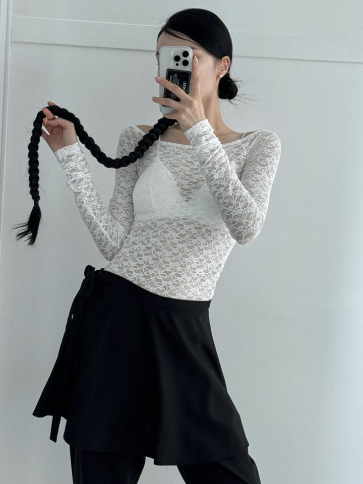 Lace Off Shoulder