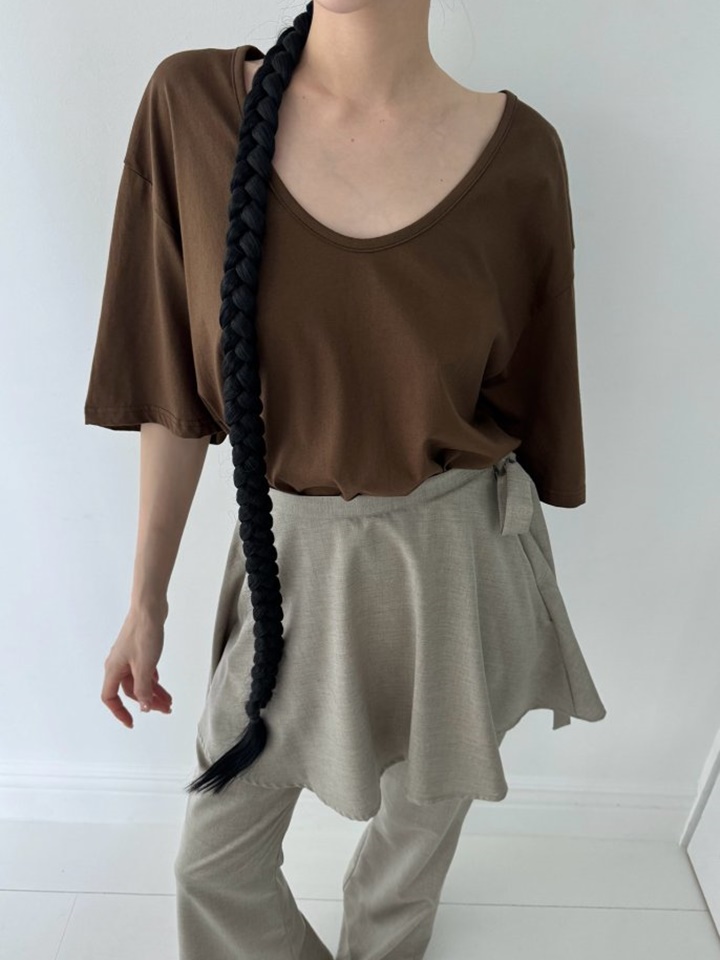 Hal Wrap Boots Cut Pants