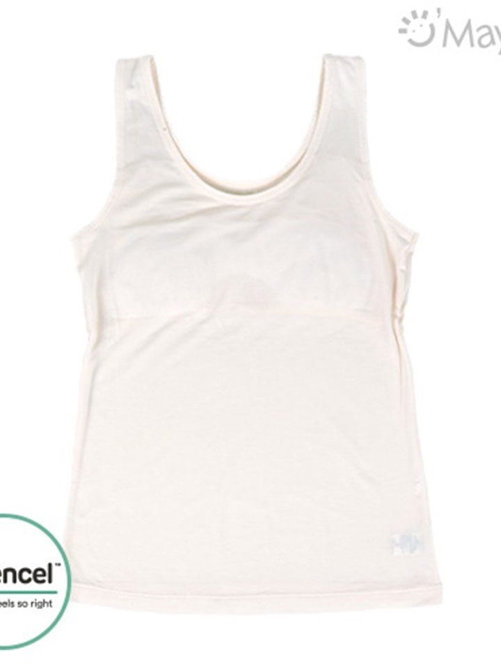Basic Simple Girl Modal Built In Undershirt