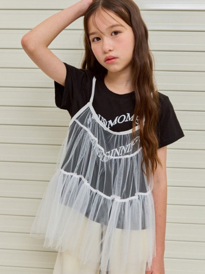Sugar Mesh Tee
