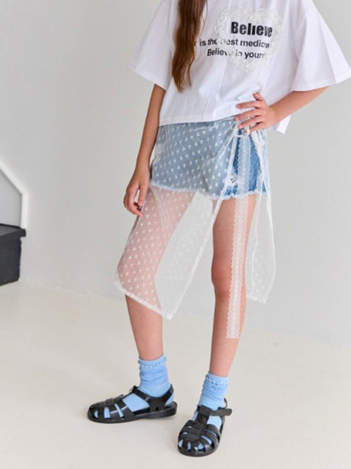 Heart Wrap Skirt