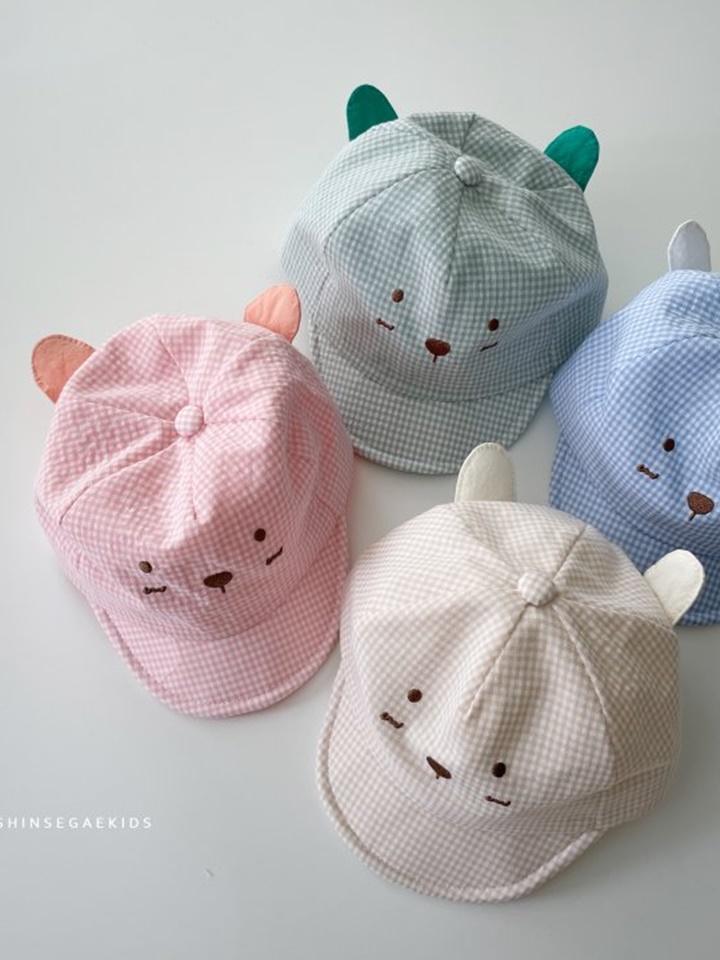 Rabbit Ear Check Yamche Hat