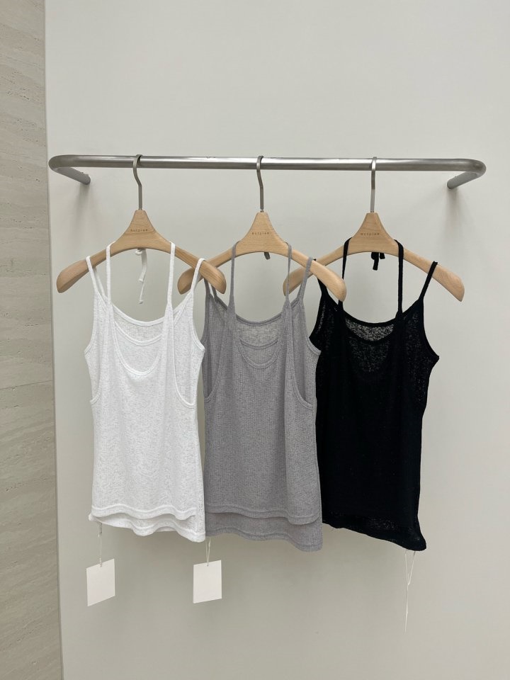 May Double Sleeveless Tee