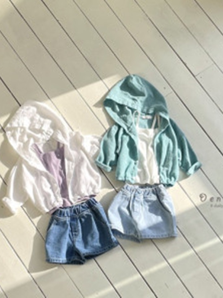 Canvas Hoody Cardigan