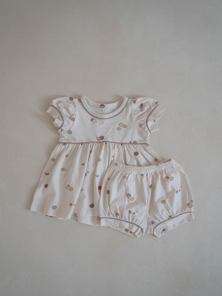 Doughnut Top Bottom Set