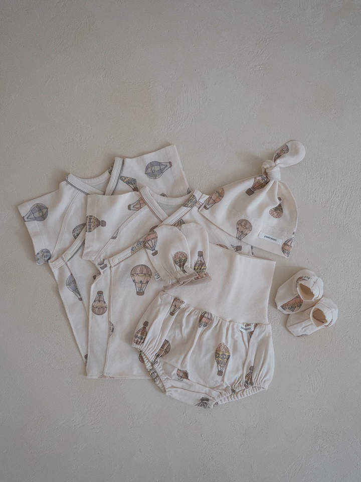 Hot Air Balloon Bannet Set