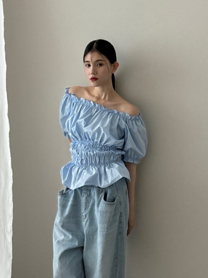 Smoke Off Shoulder Blouse
