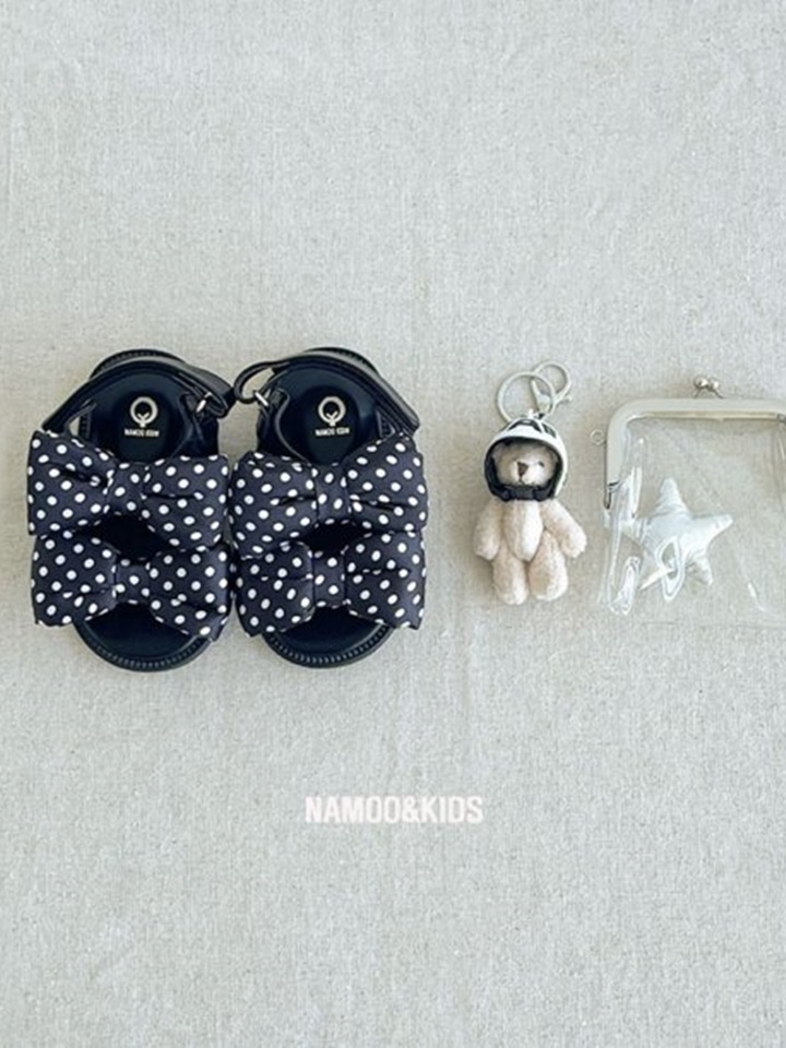 Pudding Ribbon Sandals N-118