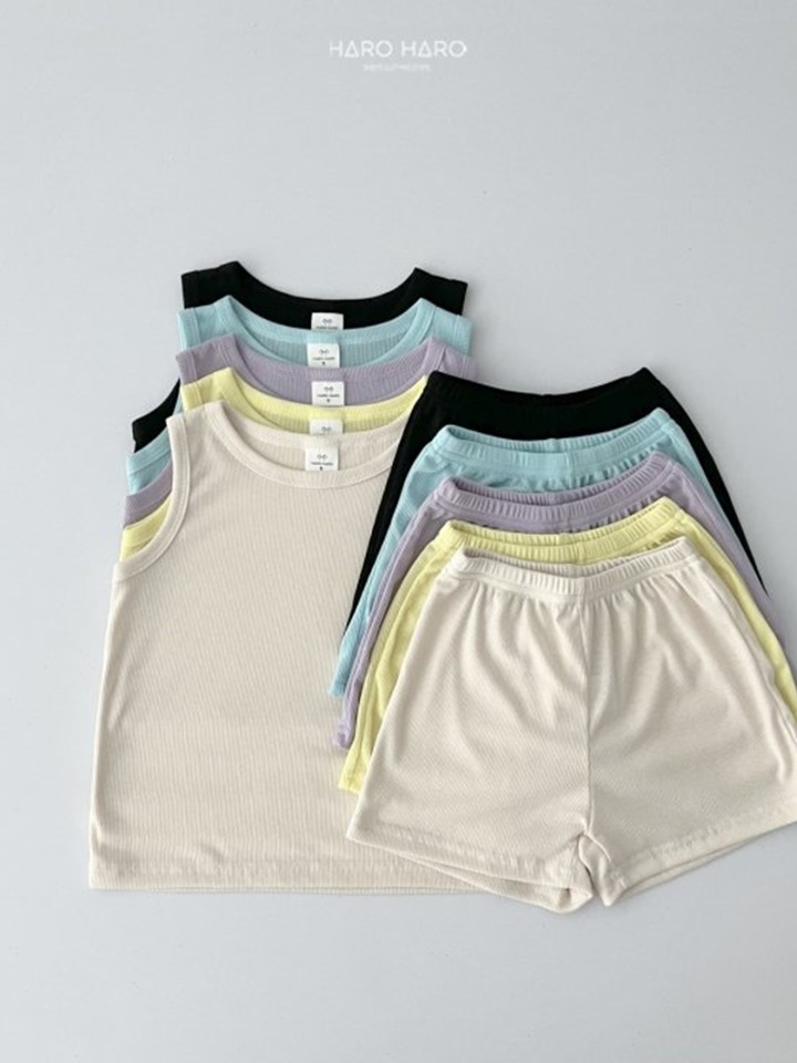 Mimi Sleeveless Top Bottom Set