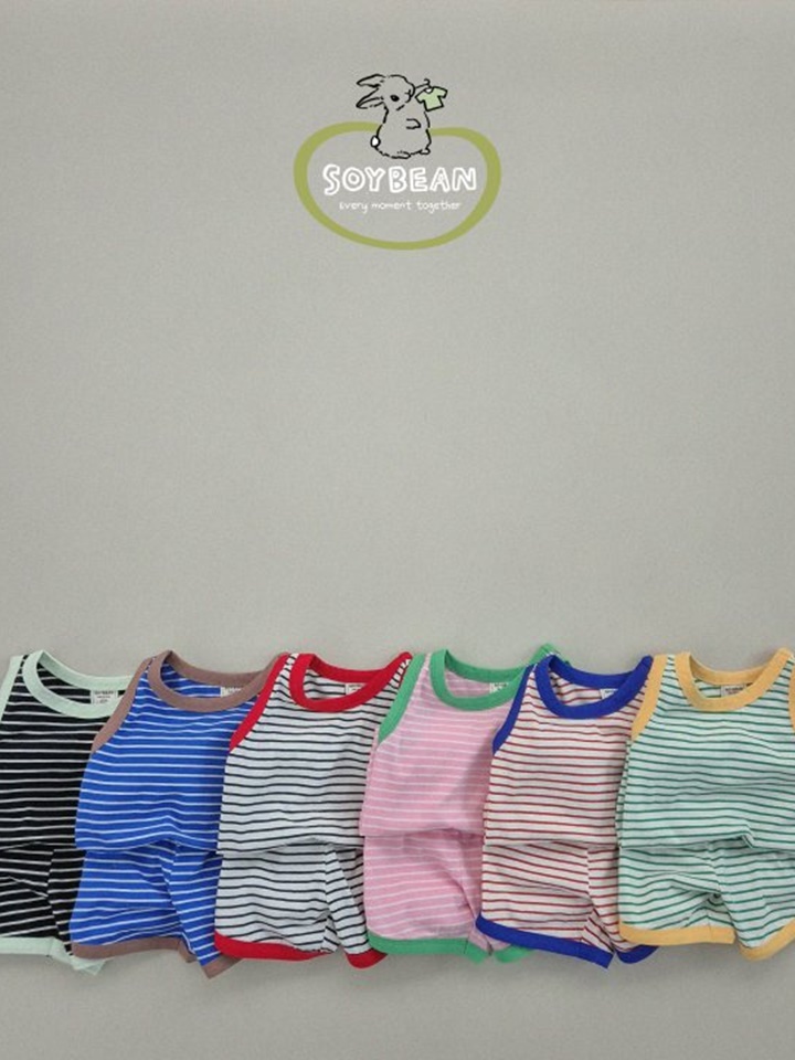 Sleeveless ST Top Bottom Set