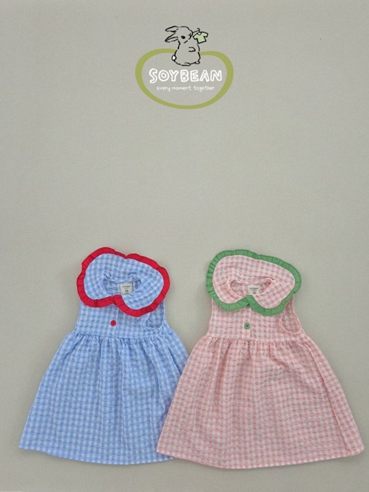 Check Collar One-Piece