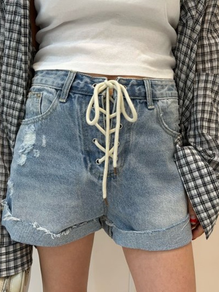 Eyelet Shorts