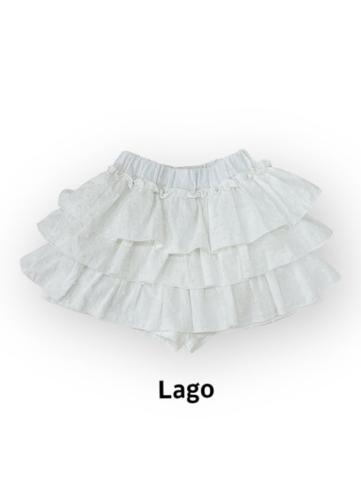 Snow Flower Kan Kan Skirt Pants