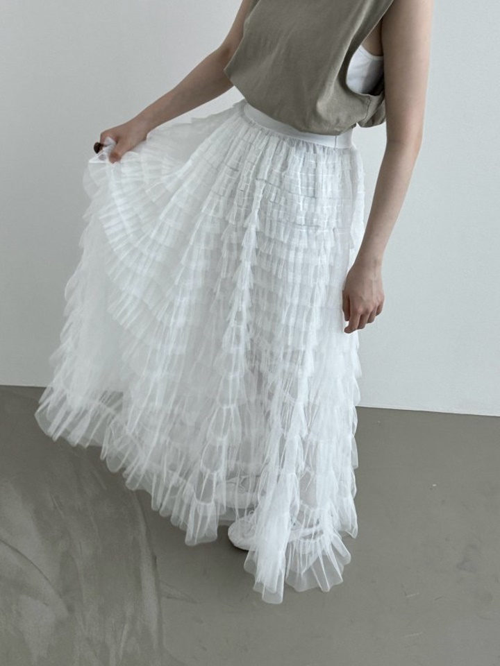 Double Kan Kan Long Skirt