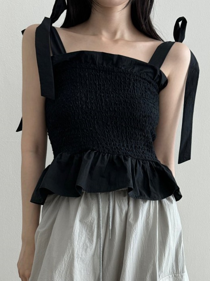 Smoke Ribbon Top