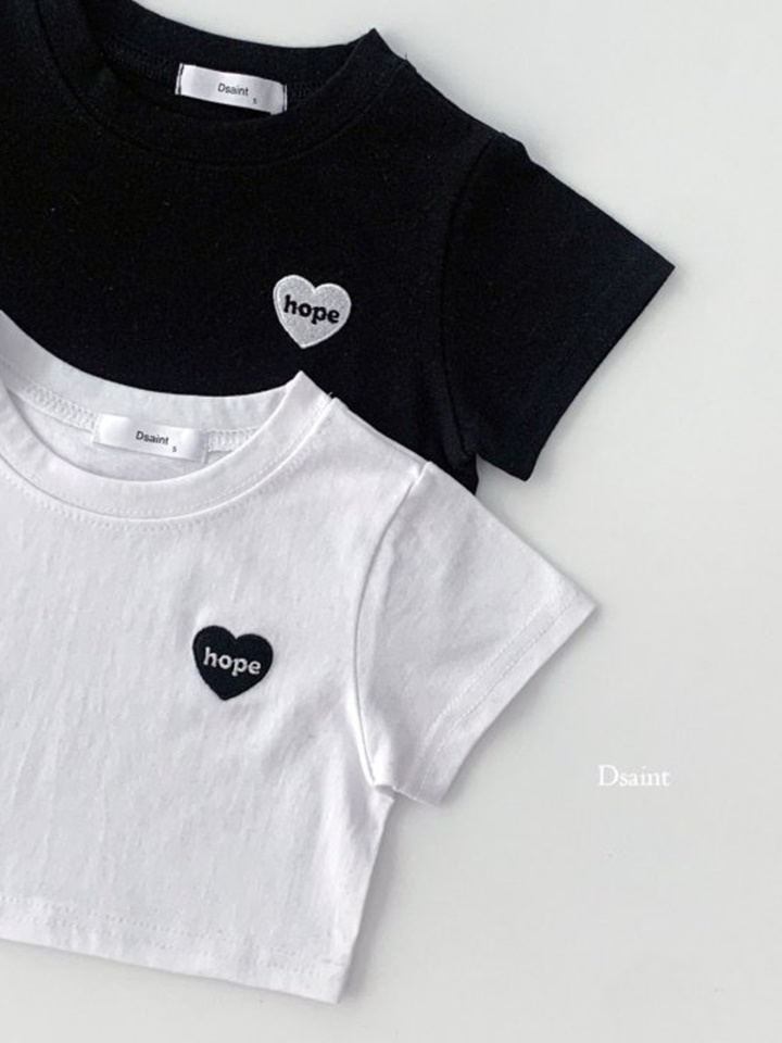 Hope Heart Crop Tee
