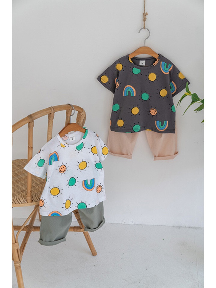 Rainbow Natural Top Bottom Set