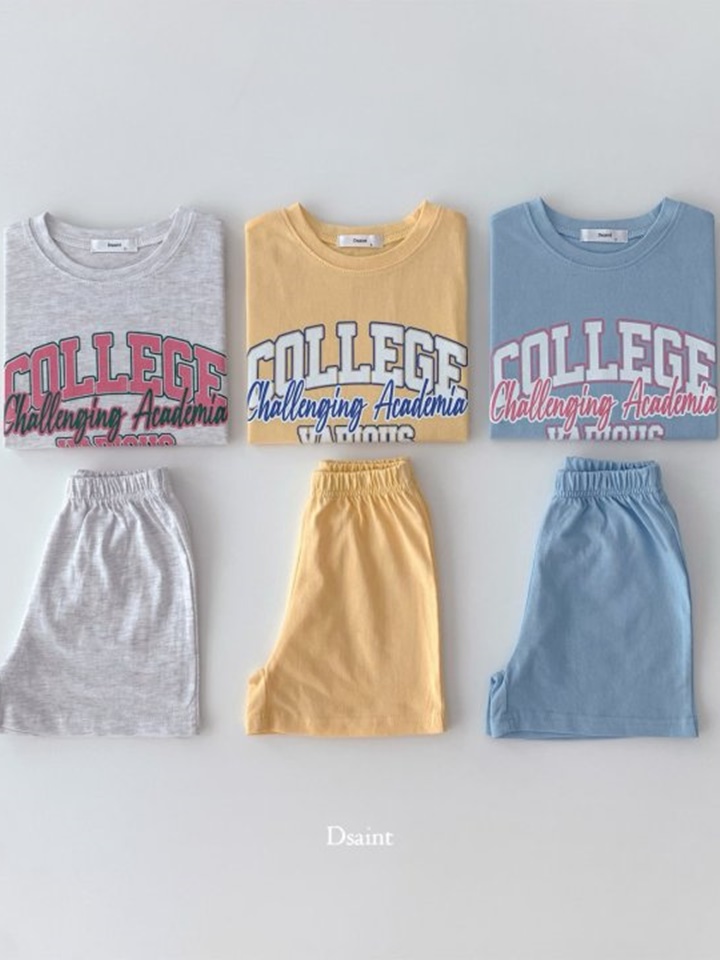 College Top Bottom Set