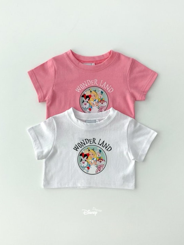 Wonderland Crop Tee