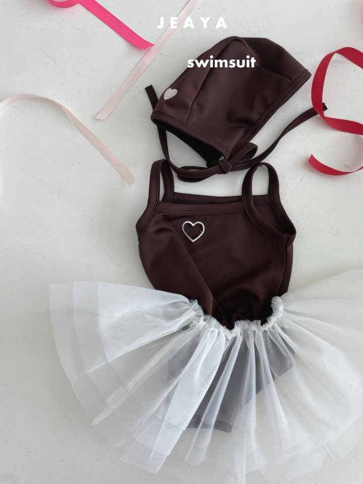 Heart Swim Suit