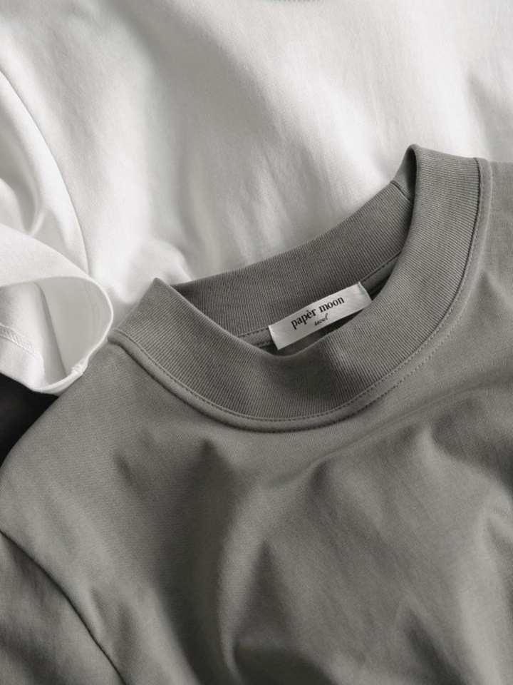 Crew Neck Round Slim Tee