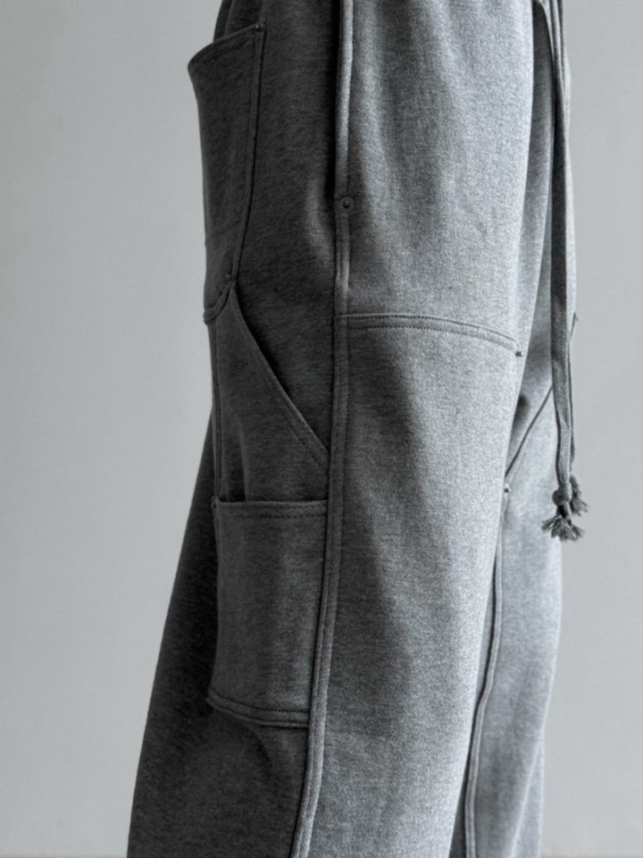 Rivet Point Detail Carpenter Sweat Trousers