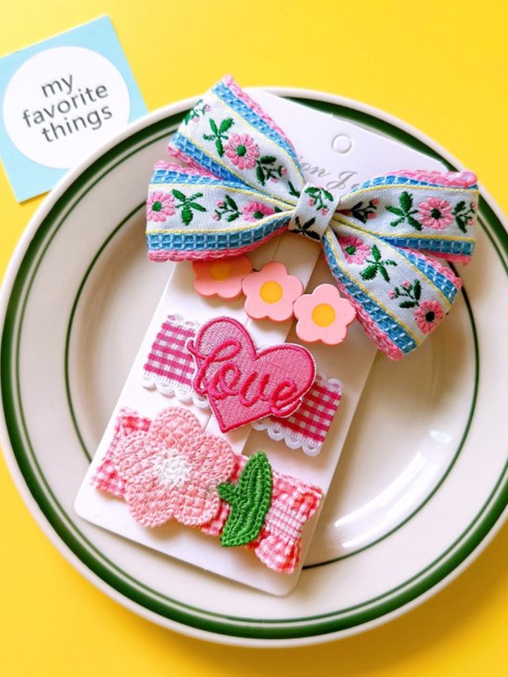 Love Flower Hair Pin Set