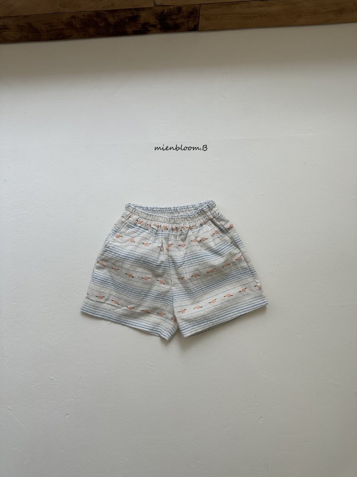 Flower Embroidery Pants