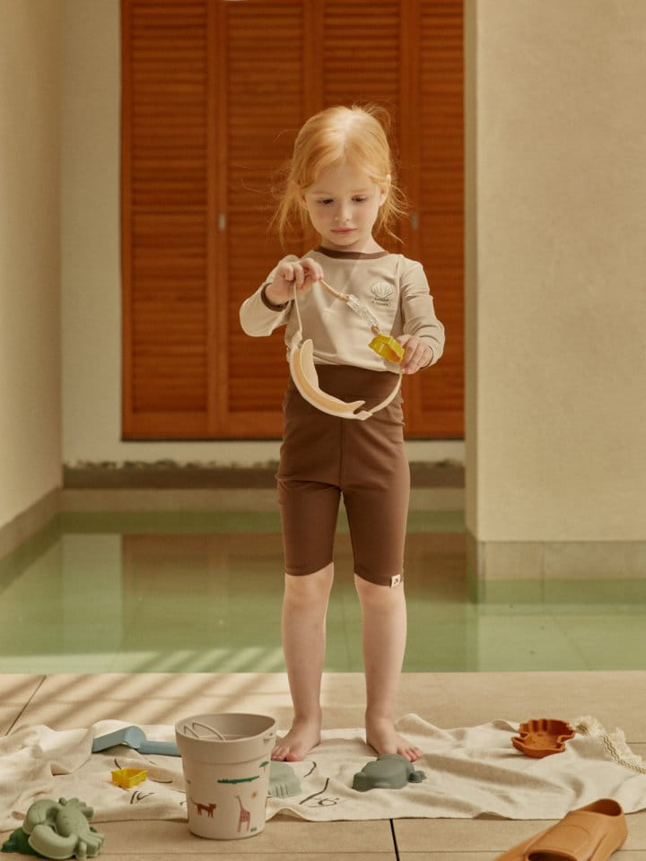 A-Market - Korean Children Fashion - #Kfashion4kids - Mincho Leggings Capri Shorts - 5