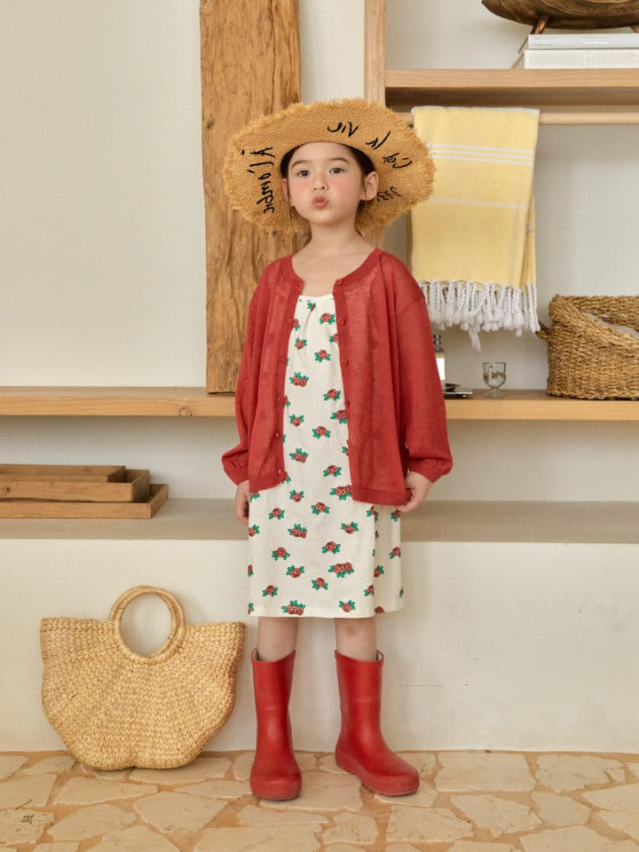 A-Market - Korean Children Fashion - #magicofchildhood - Rose Flower One-Piece - 9