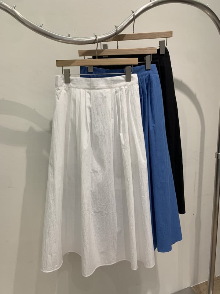 Allu - Korean Women Fashion - #momslook - Hei Wrinkle Skirt