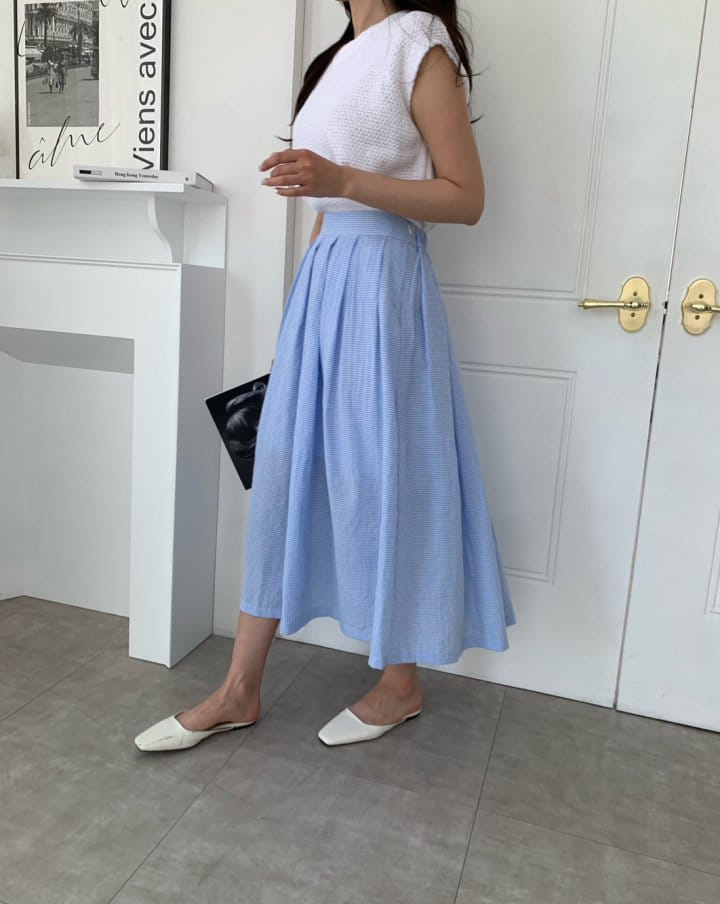 Allu - Korean Women Fashion - #momslook - Gobang Ove Skirt - 3