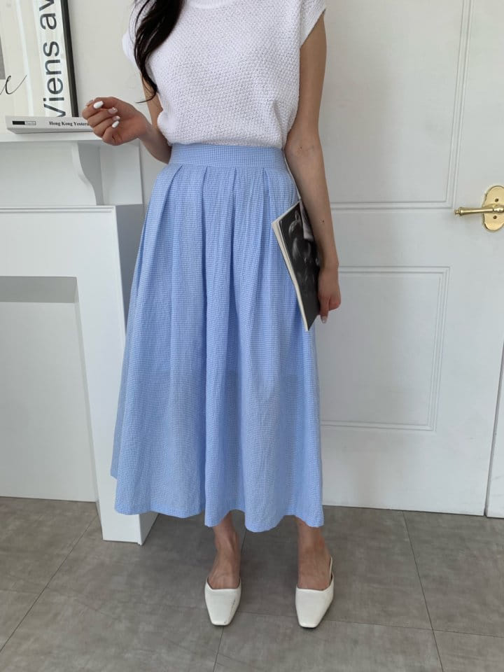 Allu - Korean Women Fashion - #momslook - Gobang Ove Skirt - 5