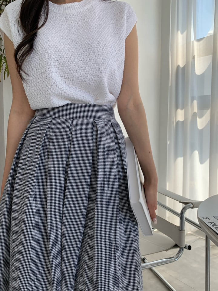 Allu - Korean Women Fashion - #momslook - Gobang Ove Skirt - 7