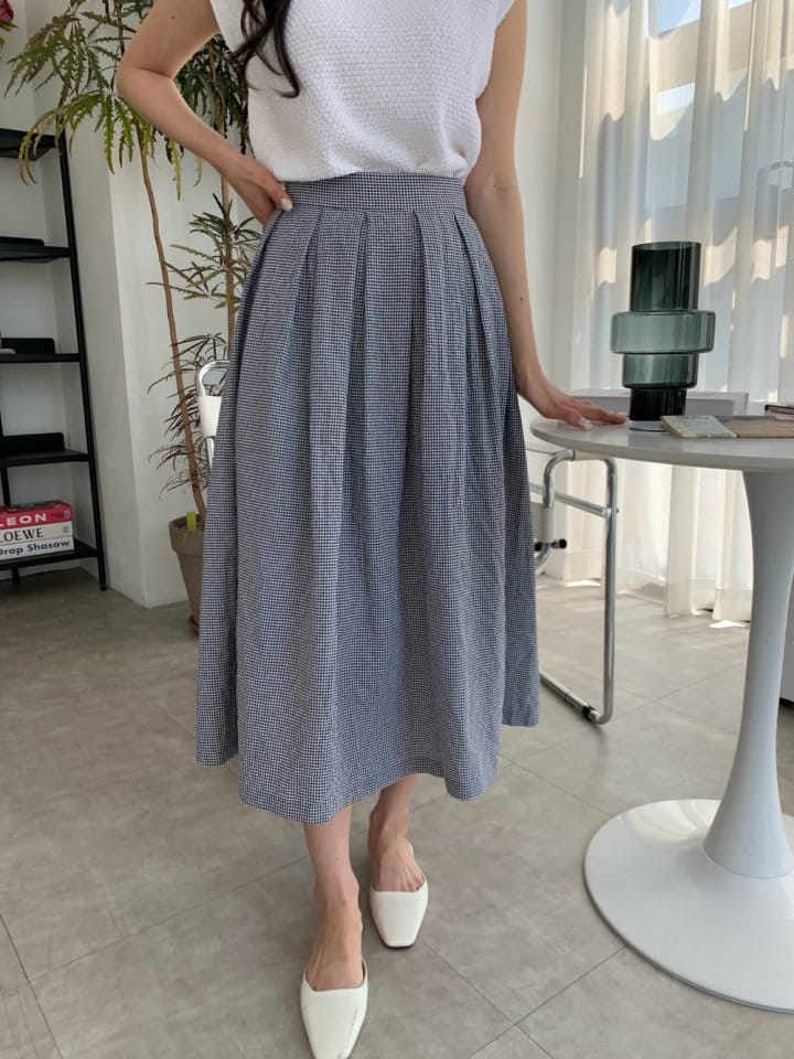 Allu - Korean Women Fashion - #vintageinspired - Gobang Ove Skirt - 9