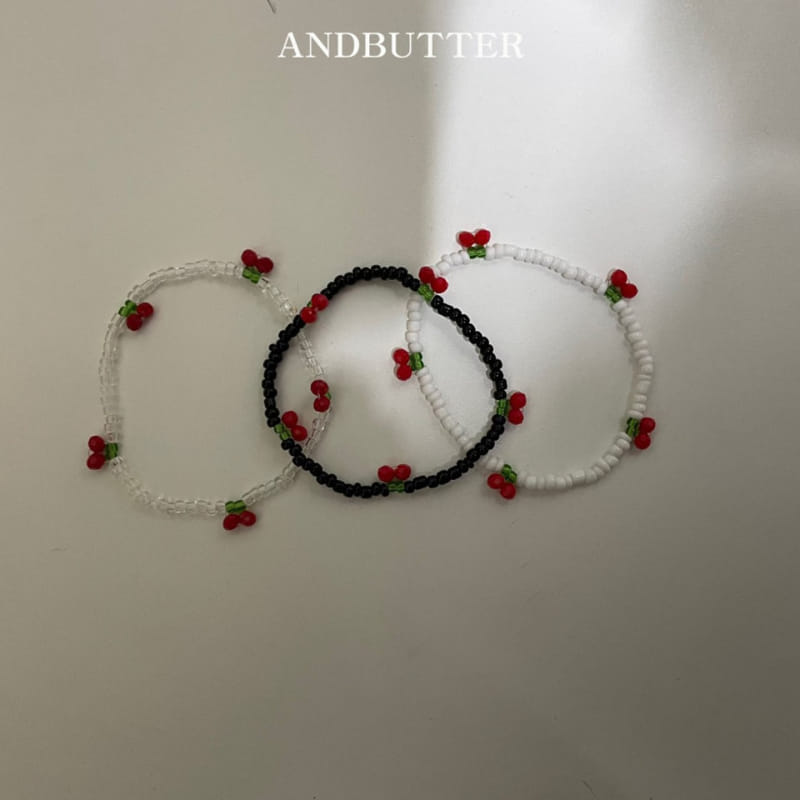 Andbutter - Korean Children Fashion - #kidzfashiontrend - Cherry Bracelet - 2