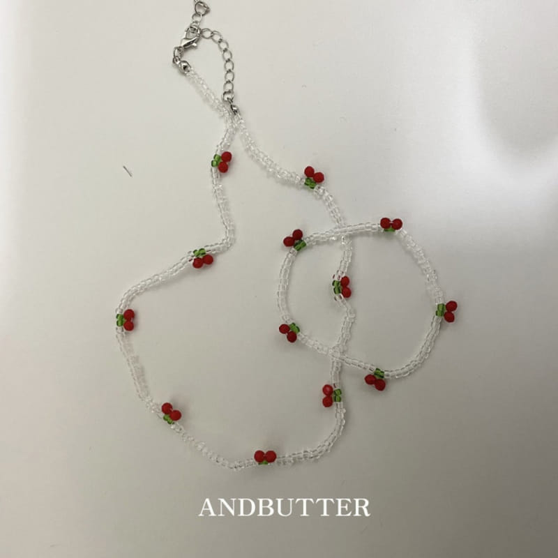 Andbutter - Korean Children Fashion - #minifashionista - Cherry Bracelet - 6