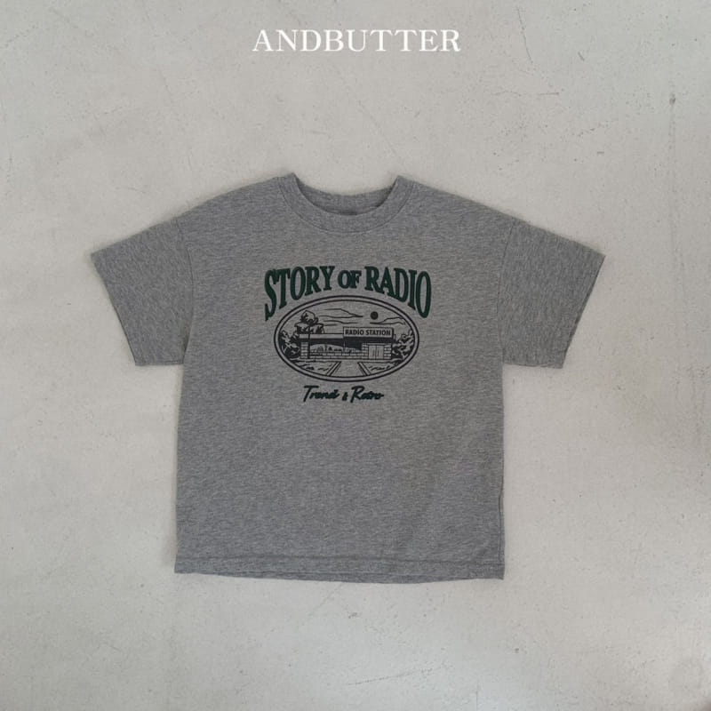 Andbutter - Korean Children Fashion - #minifashionista - Radio Tee - 6