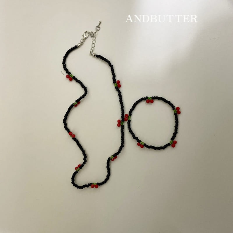 Andbutter - Korean Children Fashion - #prettylittlegirls - Cherry Bracelet - 7