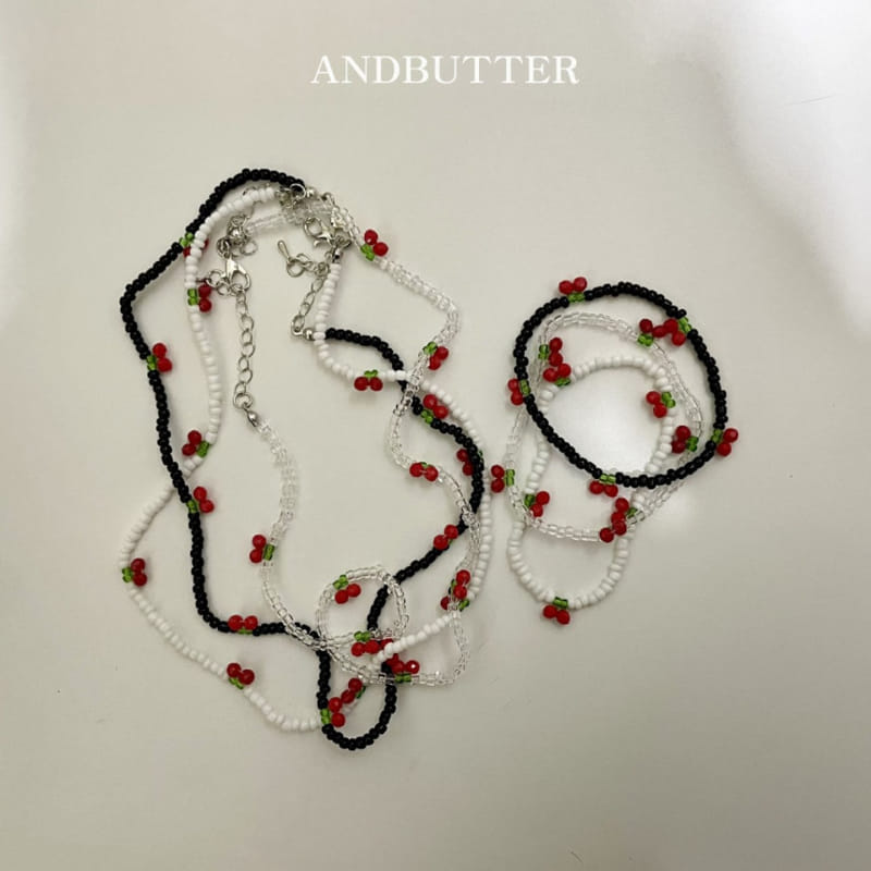 Andbutter - Korean Children Fashion - #toddlerclothing - Cherry Bracelet - 9